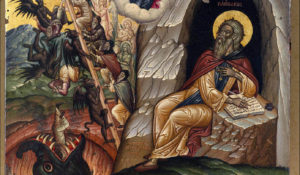 Преподобный Иоанн Синайский. Икона
